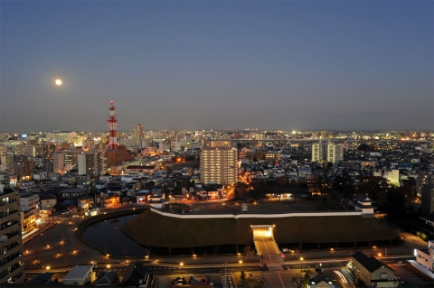 美しさ Lv2.0 】 宇都宮市役所の夜景 夜景ワールド